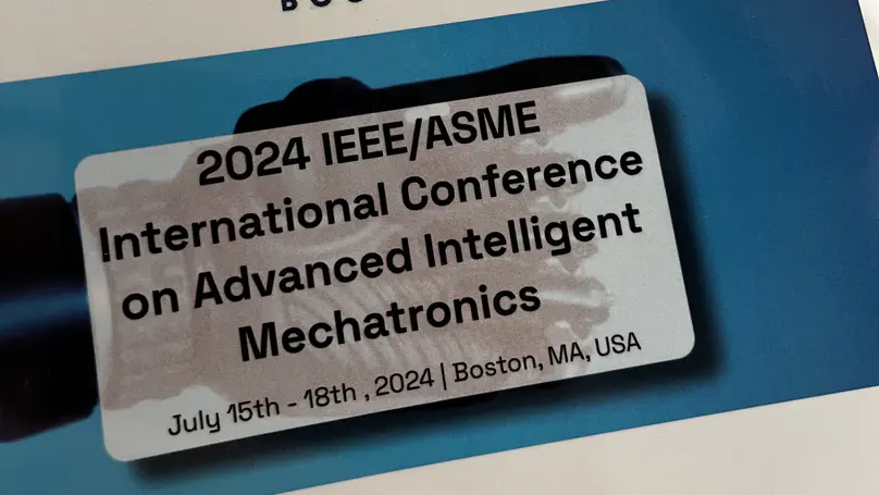 2024 IEEE/ASME International Conference on Advanced Intelligent Mechatronics (AIM 2024)